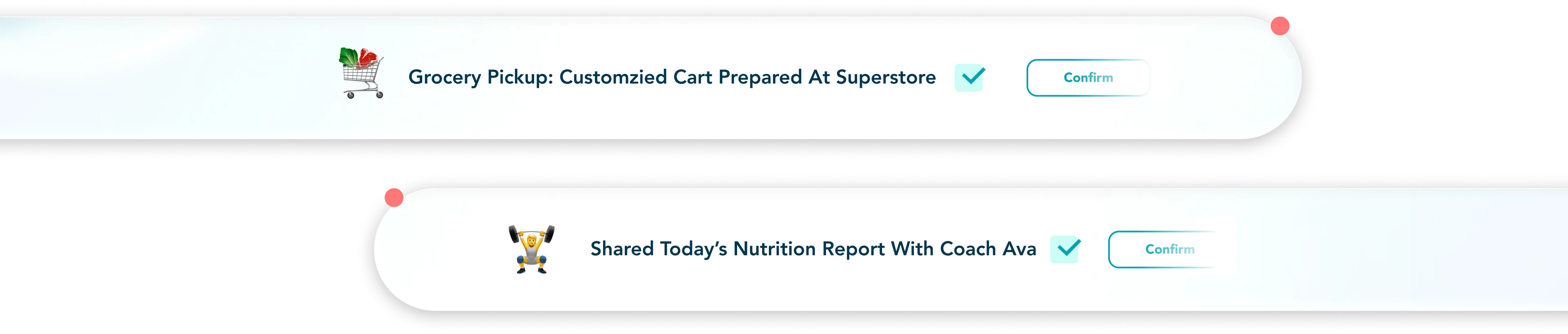 Personalized food nutrition notification