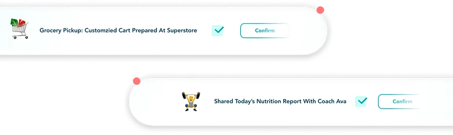 Personalized food nutrition notification